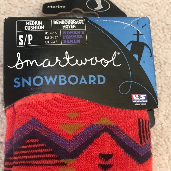 COPY - New Smartwool Snowboard women’s socks - Picture 2 of 4